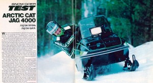 1981 Arctic Cat Jag 4000 Jag Be Nimble Jag Be Quick SnowGoer