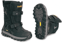 Ski-Doo BRP Team Racing Black Gray Thermolite Snowmobile Boots Men's Size 7