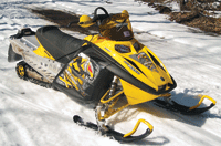 Rear Gas Suspension Shock For 2005 Ski-Doo MX Z 800 Renegade Snowmobile 