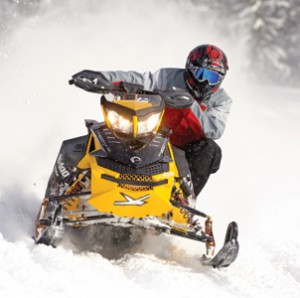 X-RS buyers have a pair two-stroke power options: E-TEC 800R or E-TEC 600 H.O.