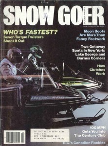 Snow Goer magazine cover 1980