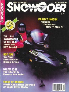 Snow Goer snowmobile cover 1991