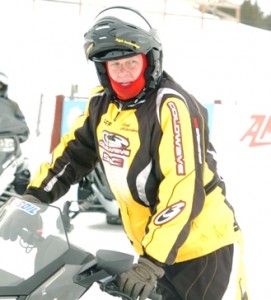 Todd Achterberg snowmobiling