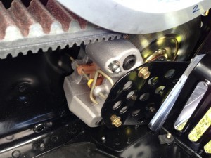 Yamaha SR Viper brake