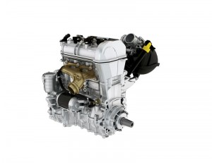 The CE 600 twin-cylinder engine drives the new ACE 900 triple with a novel throttle-by-wire system. 