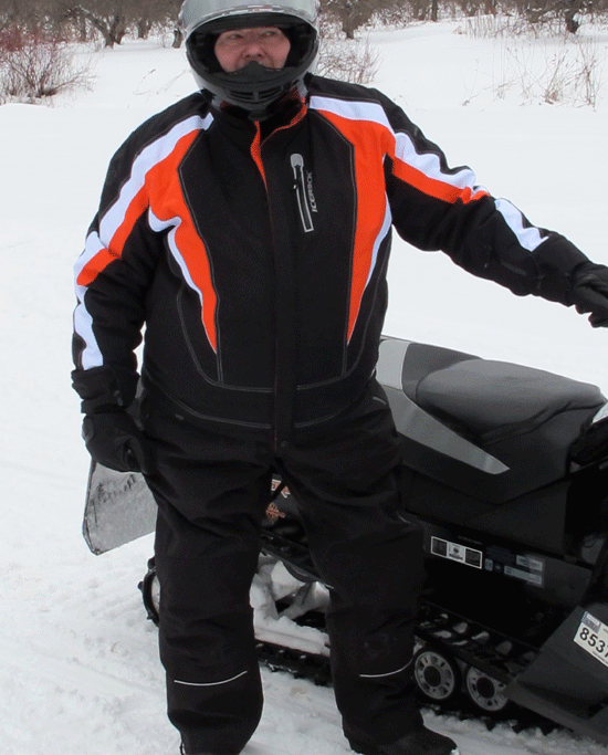 This is the Choko Design Inc. IceRock Extreme Jacket and Intense High Bib.