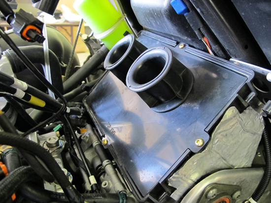 Step 7 disassemble airbox