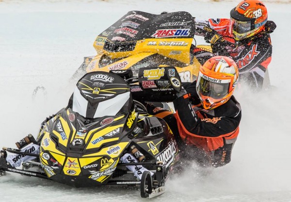 snowmobile oval racing