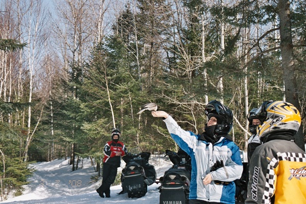 New Hampshire snowmobile