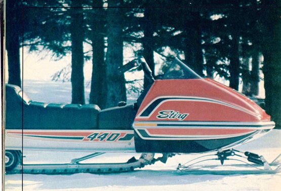 1977 Scorpion Sting snowmobiel