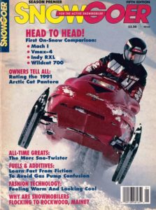 Snow Goer magazine 1991