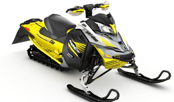 2017 Ski-Doo MX Zx 600RS racing snowmobile.
