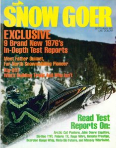 Snow Goer 1975