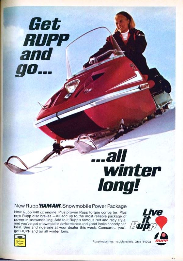 1971 Rupp Snow Goer