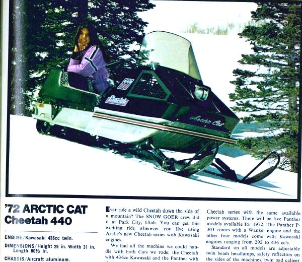 1972 Arctic Cat Cheetah