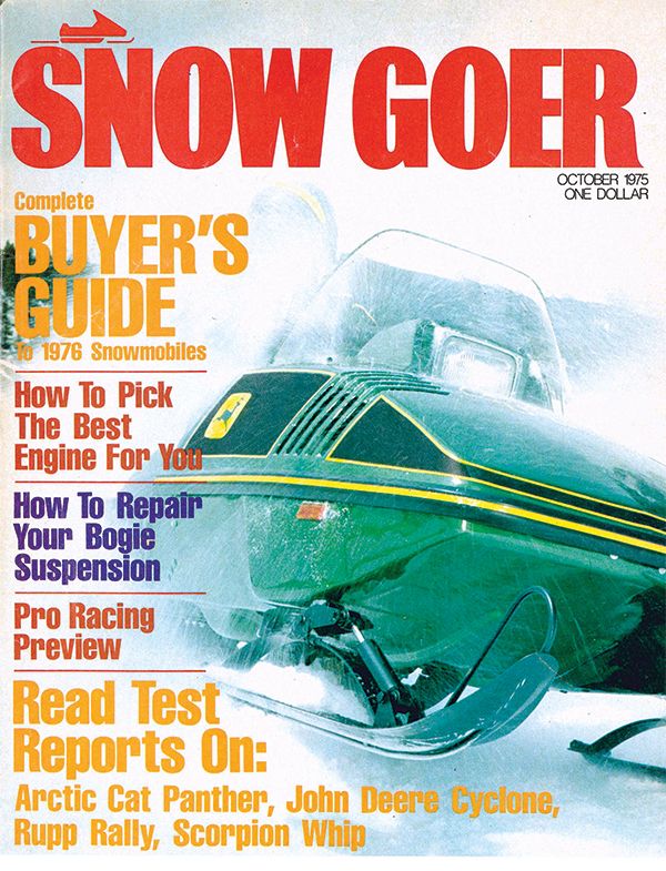 1975 Snow Goer cover