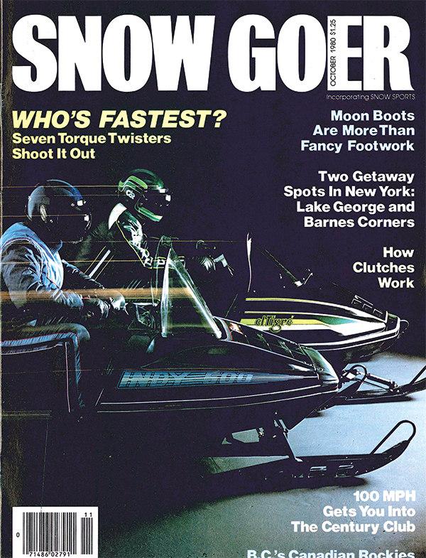 Snow Goer magazine 1980