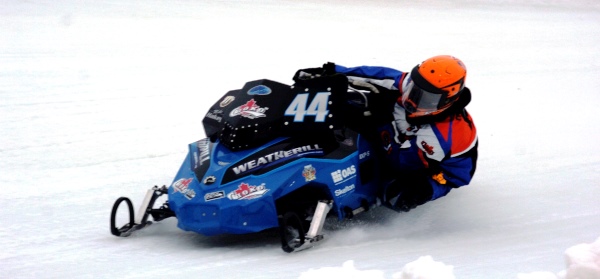 Mike Hakey snowmobile