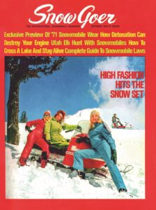 October 1970 cover of Snow Goer magazine