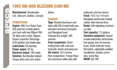 Ski-Doo Blizzard 5500 Short Speedometer Cable 496 cc 414-0708-00 1979-1981