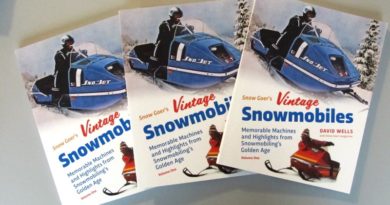 Vintage snowmobile book