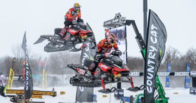 Boss Racing snowmobile racing