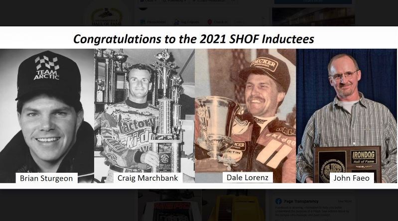 2021 snowmobile Hall of Fame class