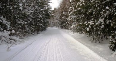 snowmobile trail
