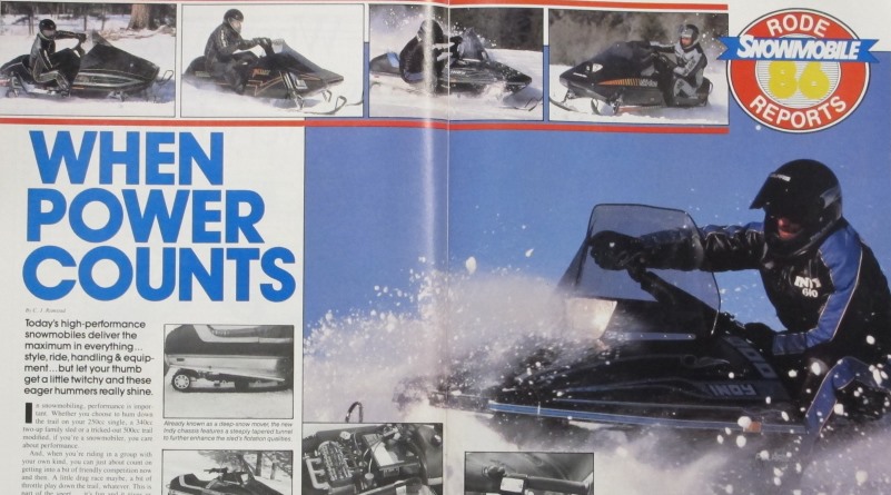 Flashback The 1980 Yamaha Srx Snowgoer