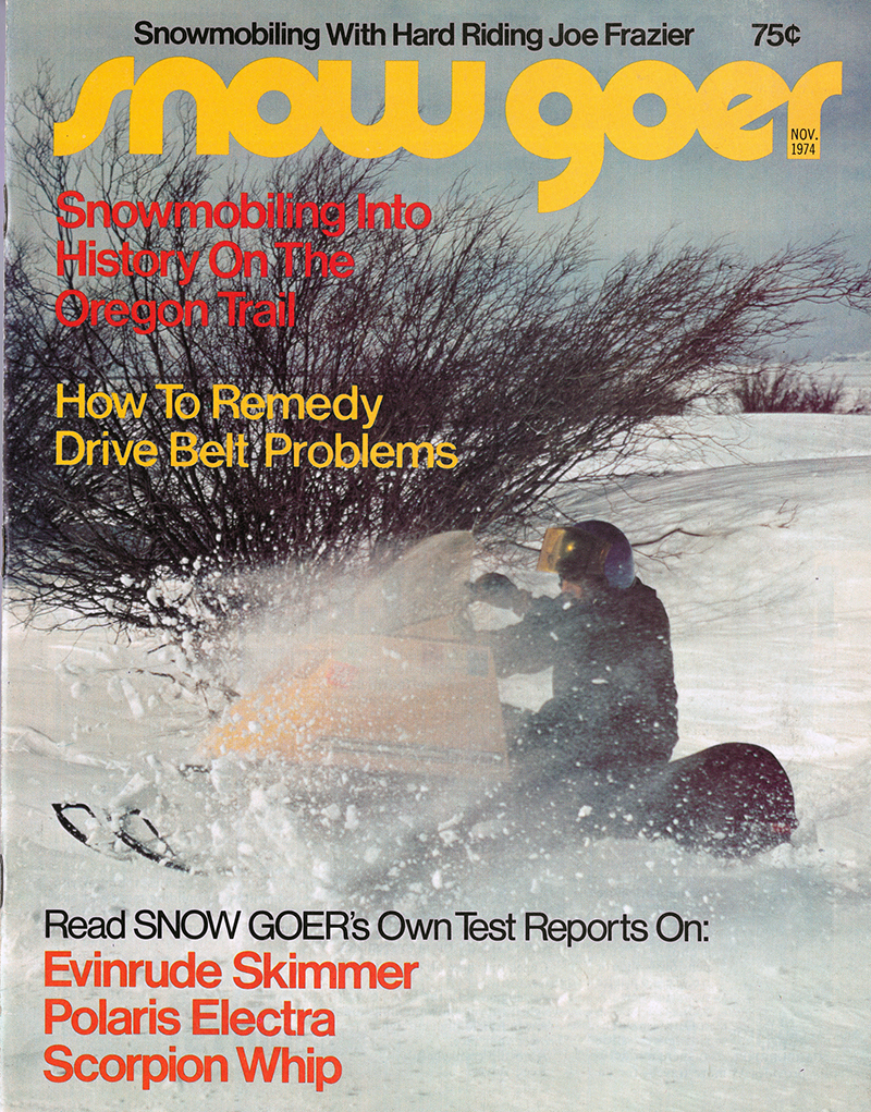 November 1974 Snow Goer magazine