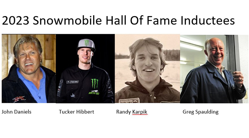 2023 Snowmobile Hall of Fame class