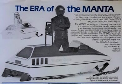 1983 Trail Manta Snowmobile Press Materials Unearthed