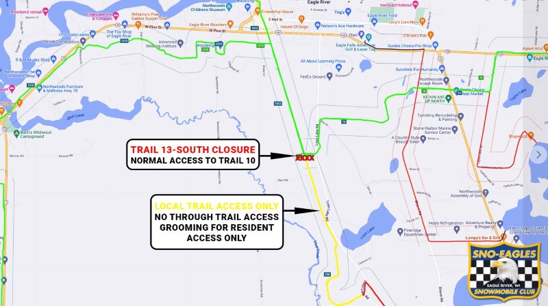 Trail closure