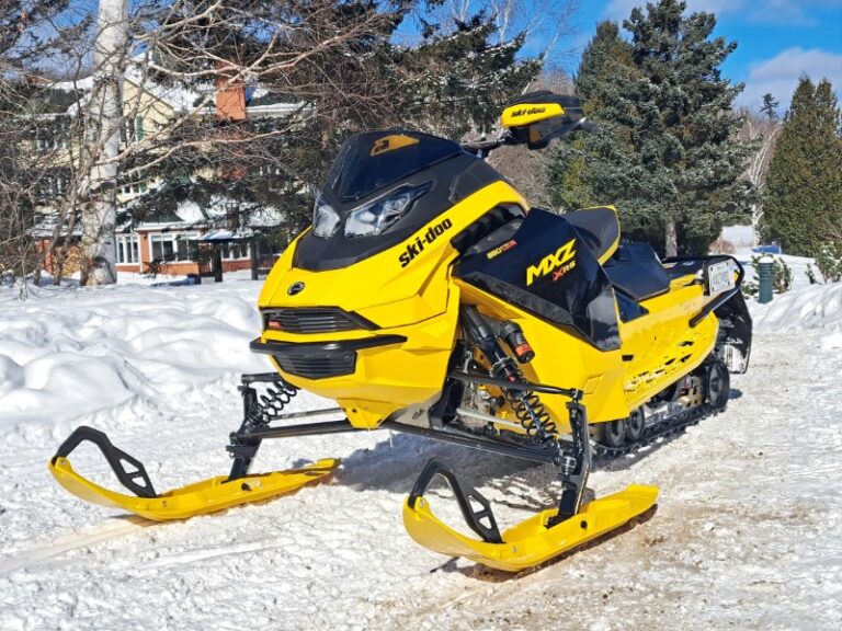 Exclusive First Ride 2025 SkiDoo MXZ XRS 850 With RAS RX SnowGoer