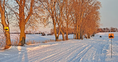 snowmobile trail