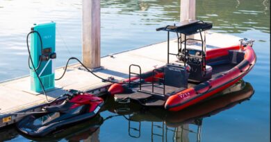 charging boats taiga