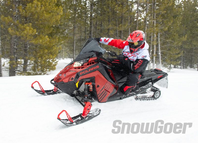 Polaris Engineers Share Dynamix Suspension System Details 2025 Polaris 850 Indy VR1 Dynamix