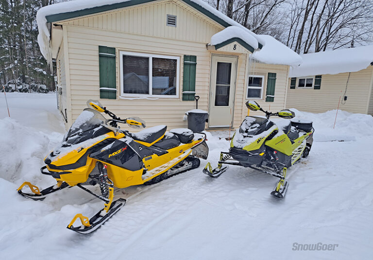 First Ride Of The New Season On Two 2025 SkiDoo Snowmobiles SnowGoer