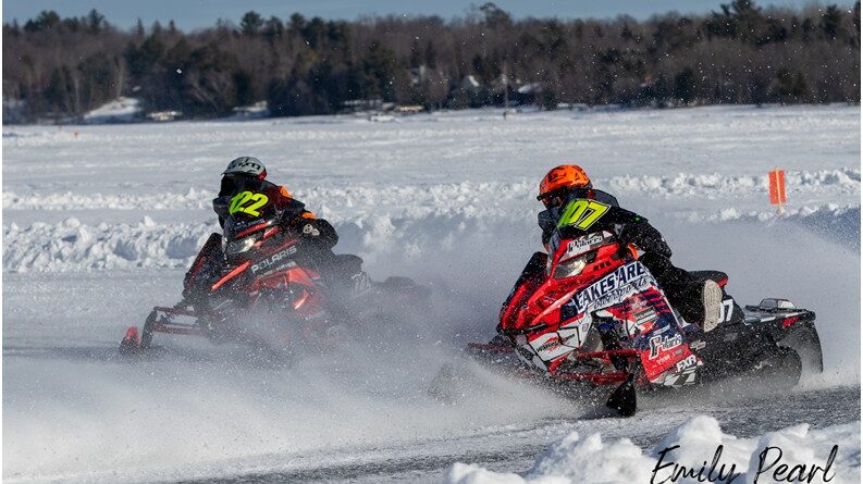 cross-country snowmobile racing