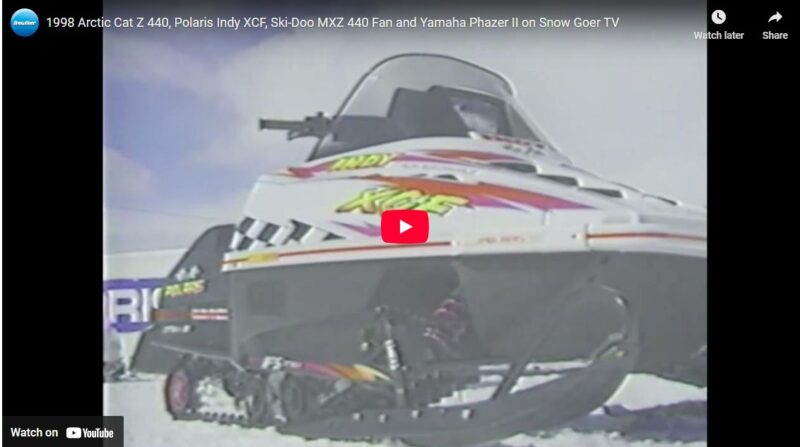 Classic Video: 1998 Z 440, Indy XCF, MXZ 440 Fan and Phazer II