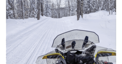 snowmobiling