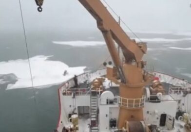 Snowmobiler Rescued from Lake Huron Ice During Blizzard