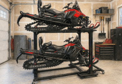 Should You Elevate Your Snowmobile Track in the Off-Season?