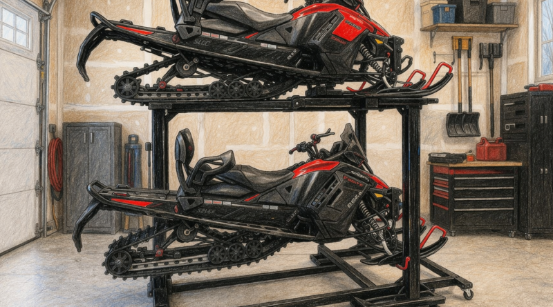 Should You Elevate Your Snowmobile Track in the Off-Season?