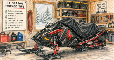 Snow Goer Magazine Off-Season Snowmobile Storage Guide