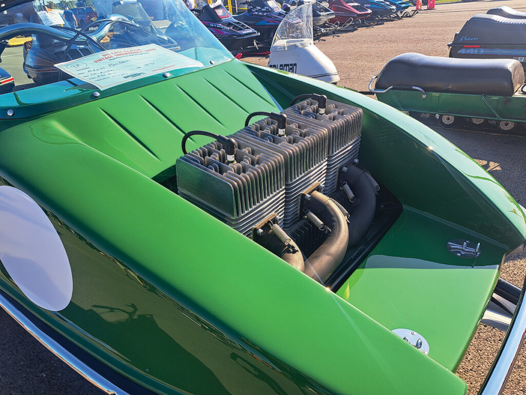 Winning Skiroule 793 Hirth engine Snow Goer Magazine 1971 Skiroule RTX 800 Big East Classic