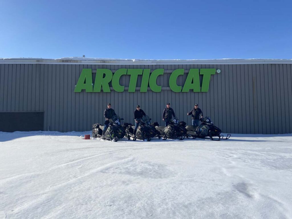 A father-and-son dream becomes reality as four Arctic Cat riders snowmobile 2,800 miles from New Brunswick to Thief River Falls, Minnesota, in the adventure of a lifetime.